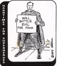 Will Battle Evil For Food