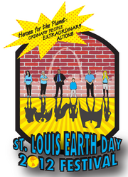 St. Louis Earth Day 2012 Logo: This is the logo for the St. Louis Earth Day Festival of 2012. Heroes for the Planet: Ordinary People, Extraordinary Actions!