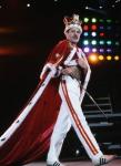 Freddie Mercury: This is a photo of "My Fairy King," Freddie Mercury, walking around in full regalia. My only regret is that I never got to see him perform live...