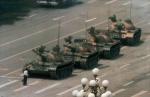 Tiananmen Tank Man: This is the iconic photo of the Unknown Rebel, aka Tank Man, who stood up to a line of tanks in Tiananmen Square in 1989. Photo by Jeff Widener (Associated Press)